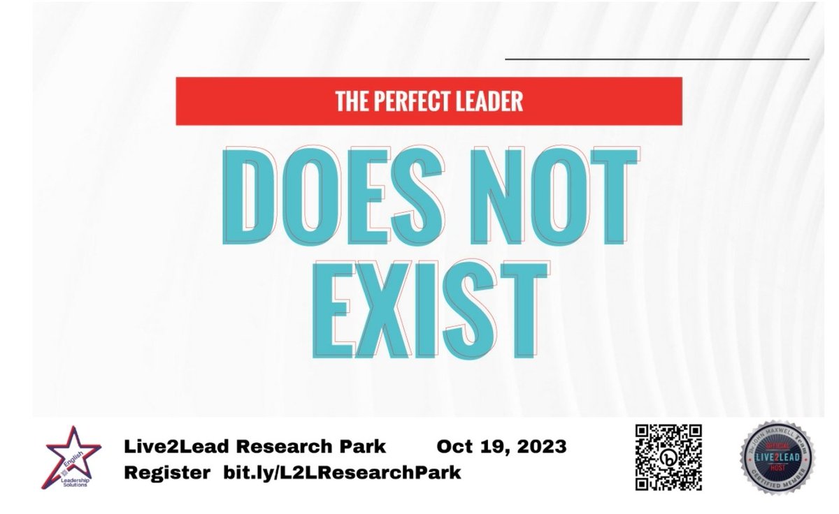 RobertEnglish3d's tweet photo. So many leaders are held back from their potential because they’re stuck with the limiting belief that they can’t be a leader because they don’t have all the answers. Not true. Personal growth is a constant, and the most successful leaders are always learning how to be better. https://t.co/PJTD8QRqFd