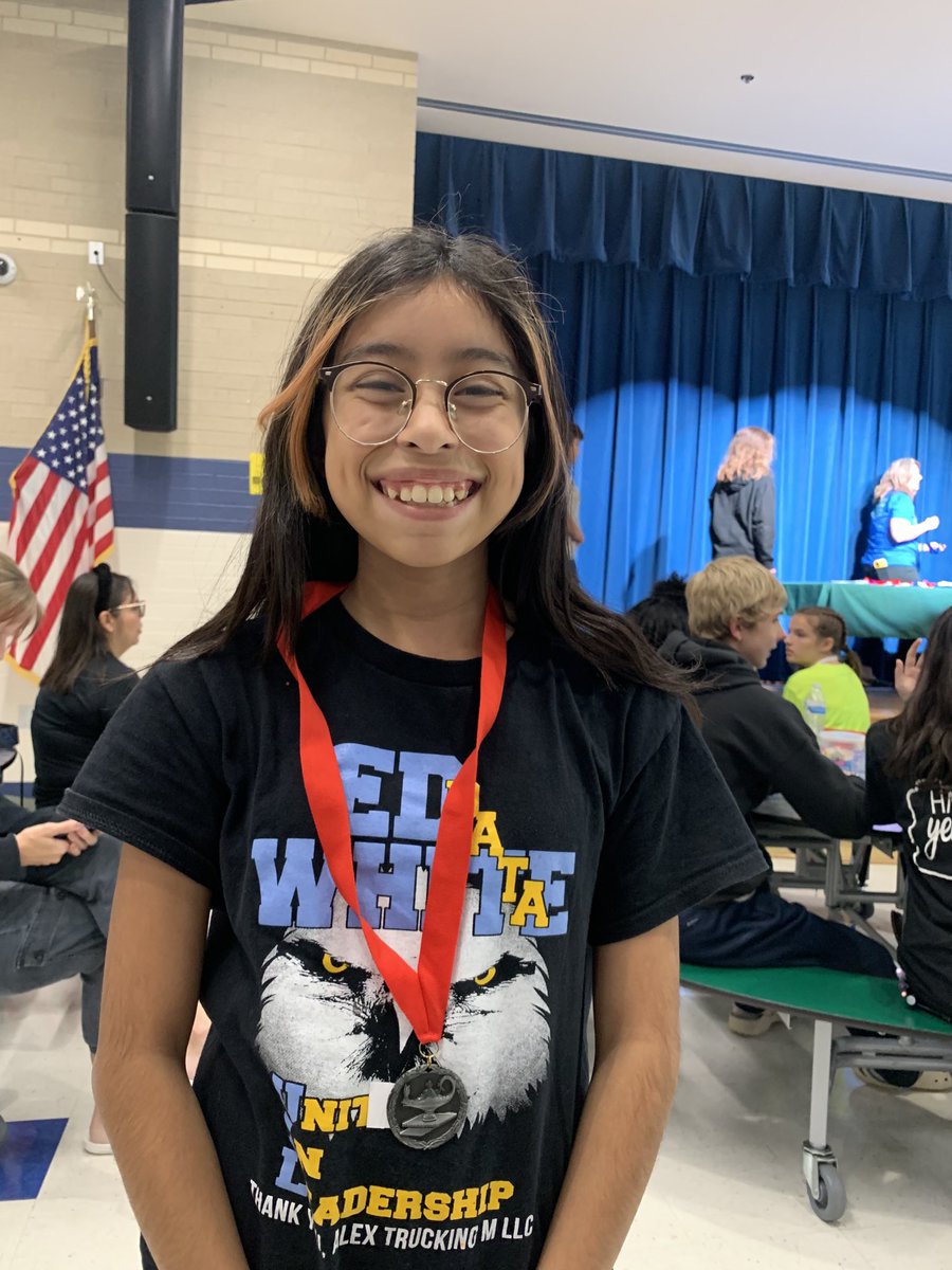 Emma takes second in calc apps! ⁦<a href="/edwhiteneisd/">Ed White MS</a>⁩ ⁦<a href="/dataedwhite/">DATA @ ED WHITE</a>⁩