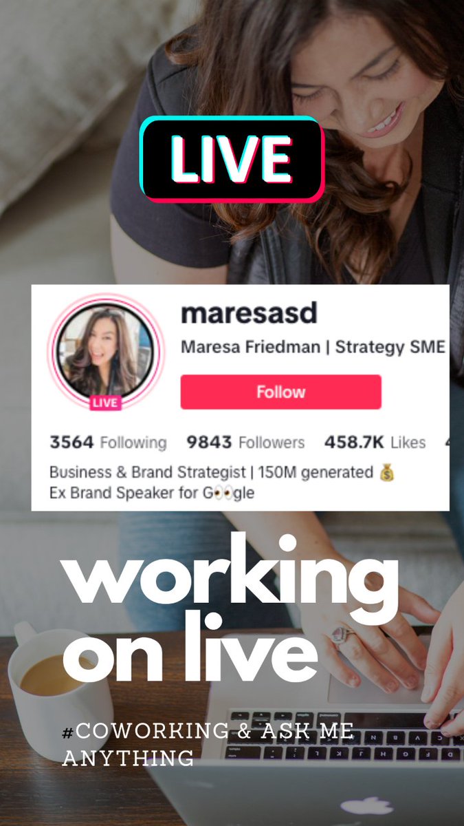 If you have burning questions or you just want to cowork live no talking. #holler

tiktok.com/t/ZPR7C9Mn2/