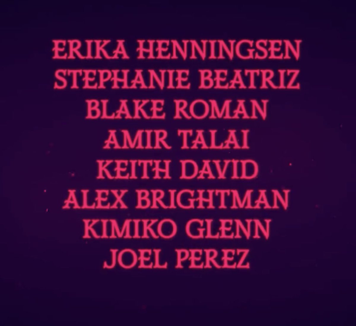 ToonHive's tweet photo. The voice cast for ‘Hazbin Hotel’ has been revealed, featuring the voices of Stephanie Beatriz, Erika Henningsen, Blake Roman, Amir Talai, Keith David, Alex Brightman, Joel Perez, Christian Borke, Kimiko Glenn.

Premiering on Prime Video in January 2024. https://t.co/G7tjH0b8eB
