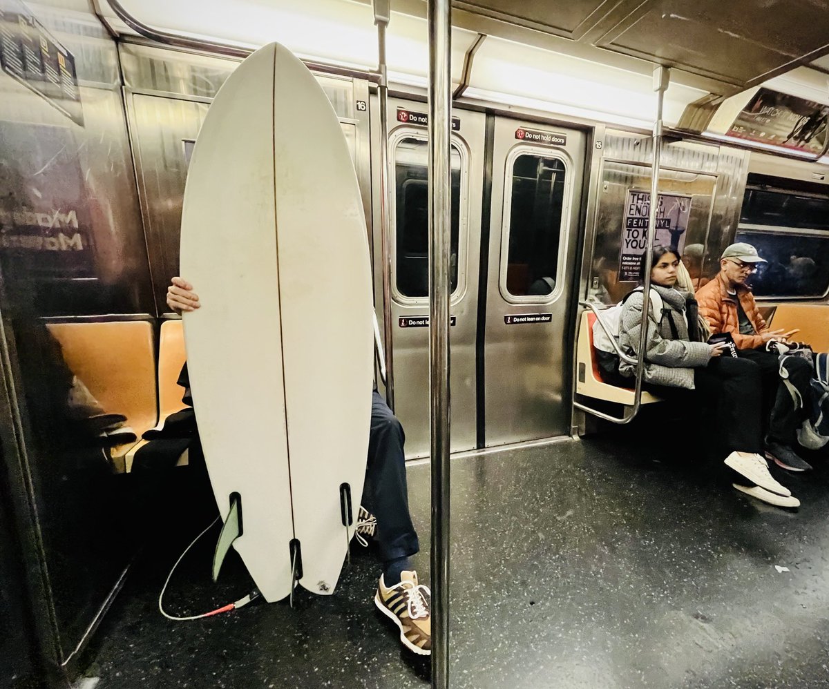 Tim Stearns on X: CA meets NYC on the Q train t.coNZFj1g7rNK  X