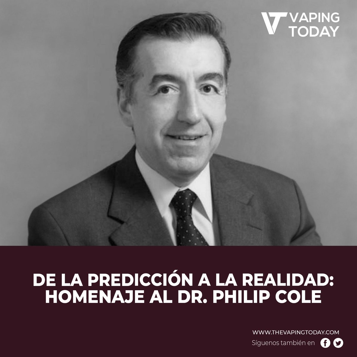 TodayVaping's tweet photo. #Hoy Si el cáncer de pulmón nunca hubiera existido, la tasa de mortalidad por todas las otras formas de cáncer en EE.UU. habría disminuido continuamente, comenzando en 1950. Este texto es un tributo al epidemiólogo que predijo y documentó el declive del cáncer durante 30 años. @BradRodu 

Puedes leer más sobre esta noticia:  

https://t.co/Tp9p3gOZMr

#VapingToday 
#vapenews #periodismo