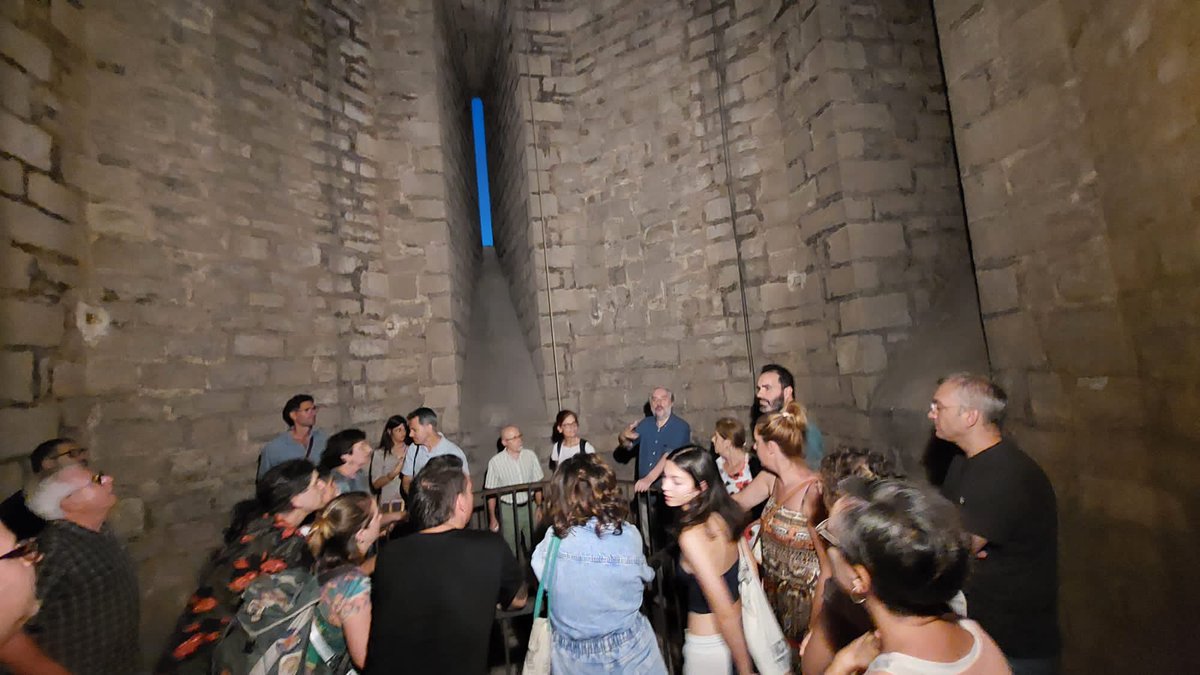 Aquest cap de setmana hem fet dues visites al campanar per les #JEP2023.