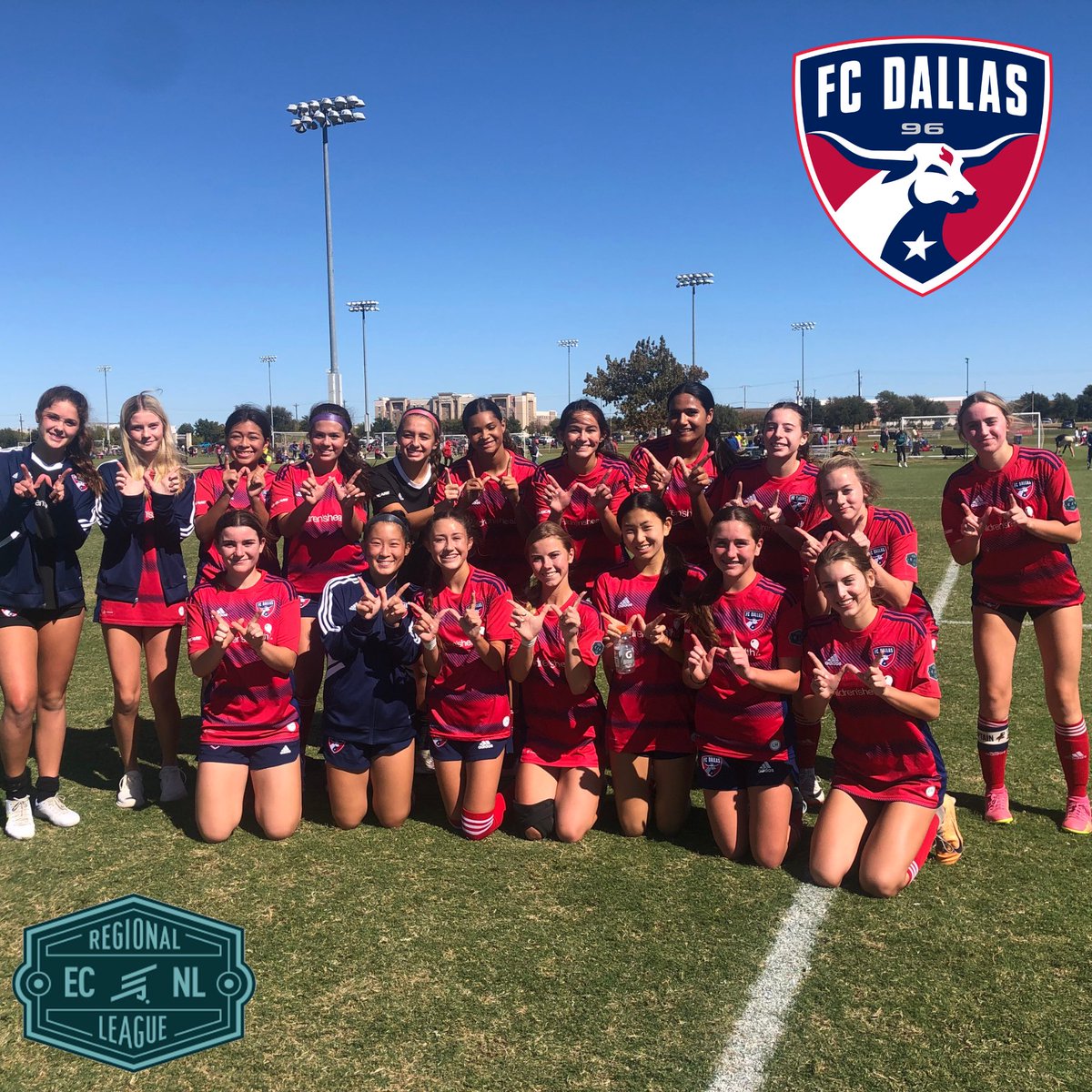 FC Dallas 08g ECNL RL (@fcdallas08gecrl) on Twitter photo Great teamwork led to a solid win today! Great job ladies!! <a href="/FondrenJames/">James Fondren</a> <a href="/matt_martucci/">Matt Martucci</a> @FCDwomen
⚽️ - Kenzie 🅰️ - Izzy
Shutout - Emme N, AJ, Avery, AG, Emma & Emme S. Great teamwork led to a solid win today! Great job ladies!! <a href="/FondrenJames/">James Fondren</a> <a href="/matt_martucci/">Matt Martucci</a> @FCDwomen
⚽️ - Kenzie 🅰️ - Izzy
Shutout - Emme N, AJ, Avery, AG, Emma & Emme S.