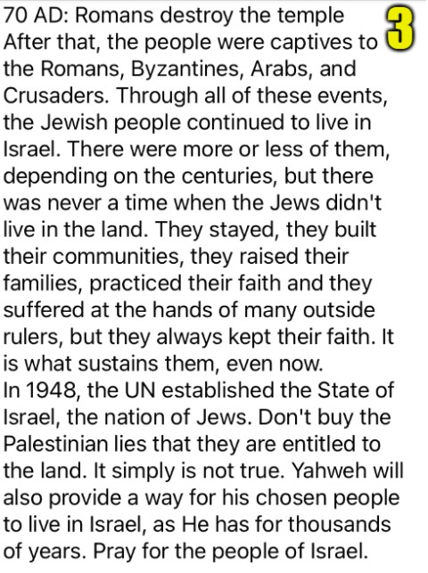 I don't know Raymond Garcia, but this is his brilliant work assembling the timeline of the Jewish people in Israel.  They are indigenous to the land.  🇮🇱

The land of Israel has been populated by the Jewish people since 2000 BC.  It is their homeland.

#HamasTerrorist
