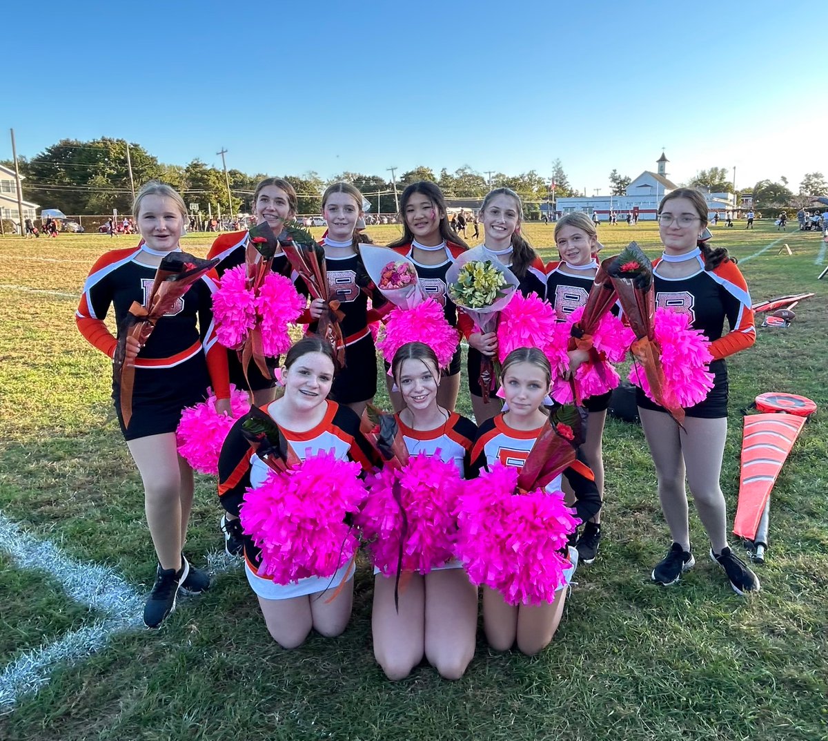 We honored our 8th grade dancers and cheerleaders at the last football game on Thursday!! We love dancing next to you on the sidelines! <a href="/brackmancheer/">Brackman Cheer</a>