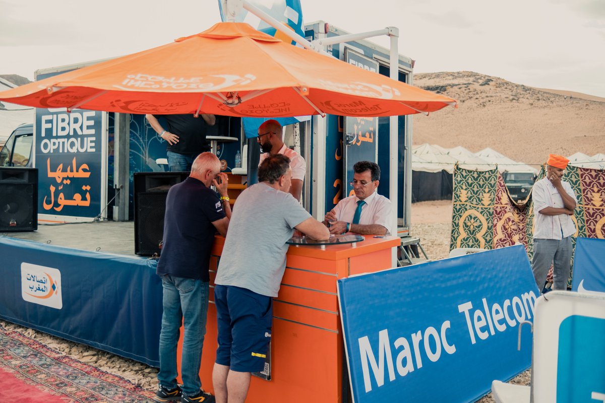 📡 Rendez-vous au stand Maroc Telecom, carte SIM offerte, physique ou dématérialisée, pour tous vos besoins en data ou appel.

#SOUTIENSINISTRESMAROC

@maroctelecom 

#rdm2023 #RallyeduMaroc #visitmorocco