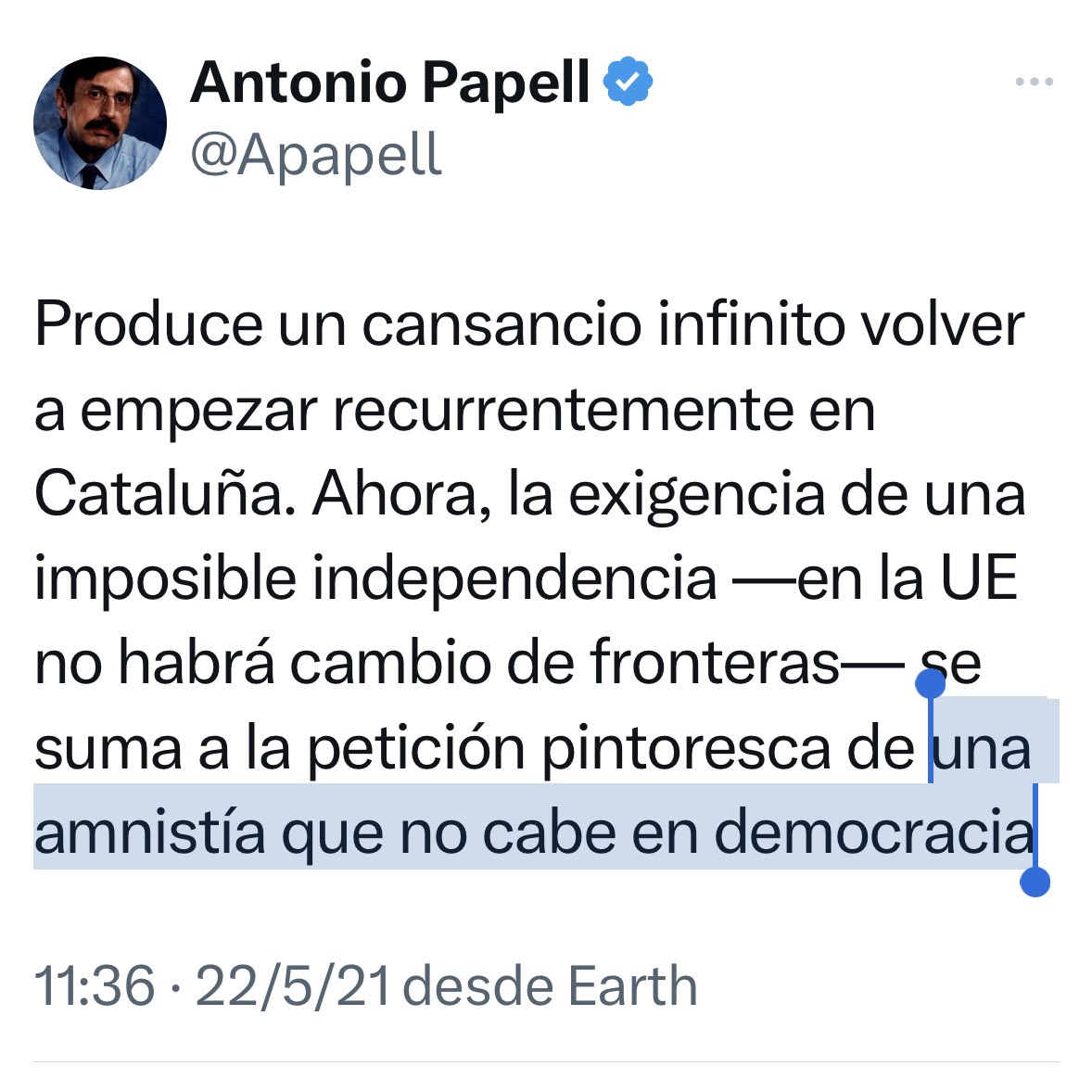 Este tipo nunca decepciona.