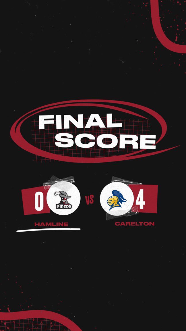 HamlineMSoccer's tweet photo. Carleton showed why they were the #7 team in the country. Today is all about a massive thank you to our 7 seniors who have given everything to this program. They will leave a foundation behind that will help take the program to new heights in years to come. #RollPipes https://t.co/5rftLNNT4Z