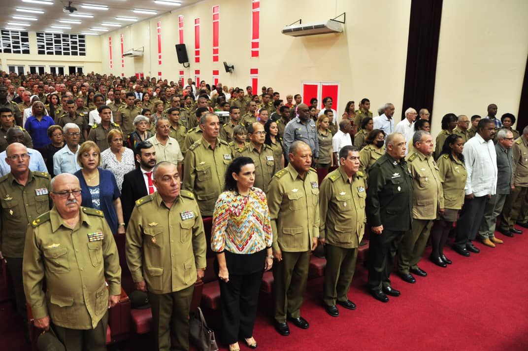 Los órganos militares de justicia garantizan el cumplimiento de la legalidad socialista dentro de las Fuerzas Armadas Revolucionarias. A 40 años de su creación la transparencia y alto sentido de la justicia han caracterizado el actuar de estas instituciones.  #CubaViveyVence