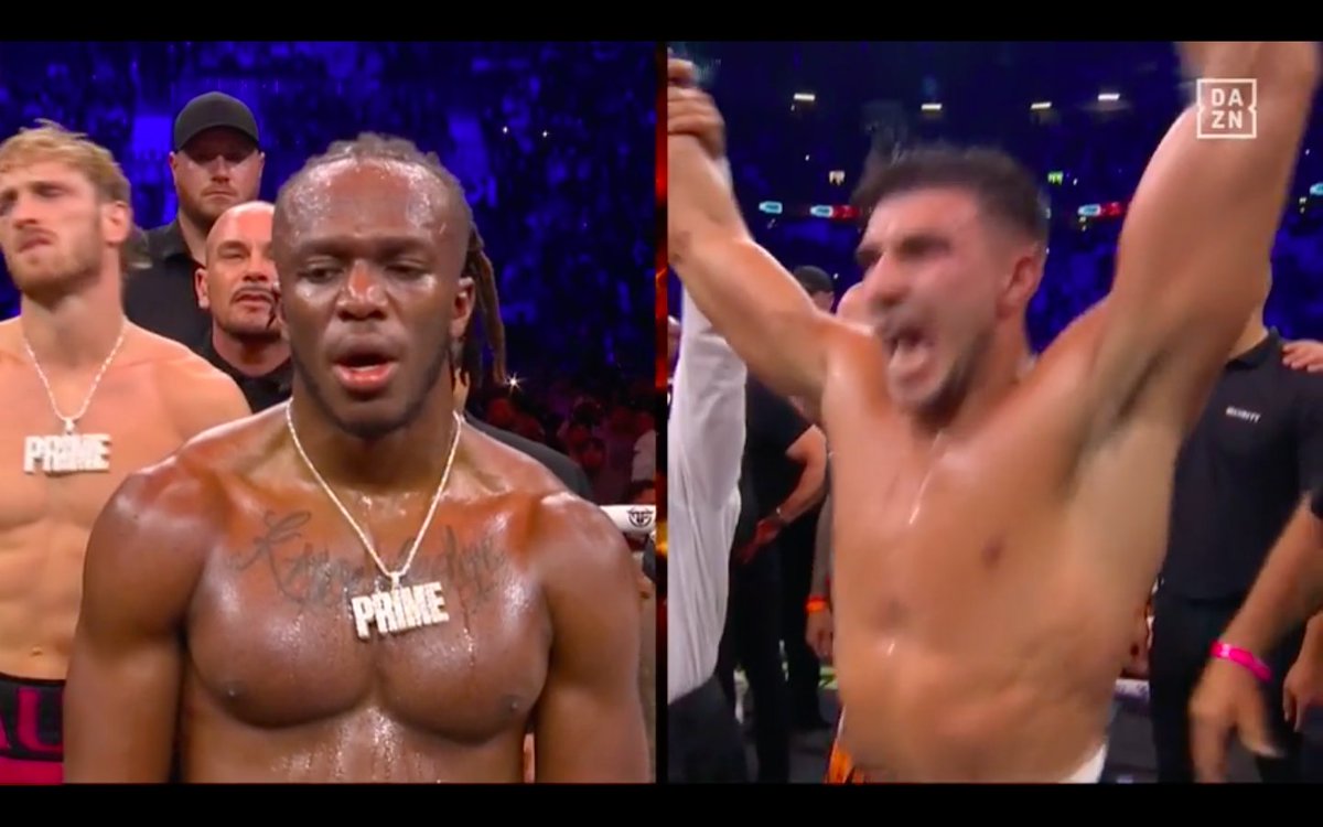 exact moment #KSI #KSIvsTommy