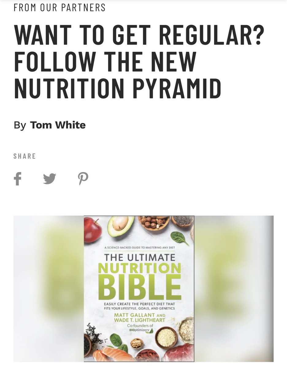 mandfhers's tweet photo. WANT TO GET REGULAR? FOLLOW THE NEW NUTRITION PYRAMID
By Tom White.
Read Article https://t.co/MEhDUTEIoz @muscle_fitness #nutrition #nutritionplan #nutritionpyramid #muscleandfitness #muscleandfitnesshers #theultimatenutritionbible https://t.co/x3DFrDxD2S