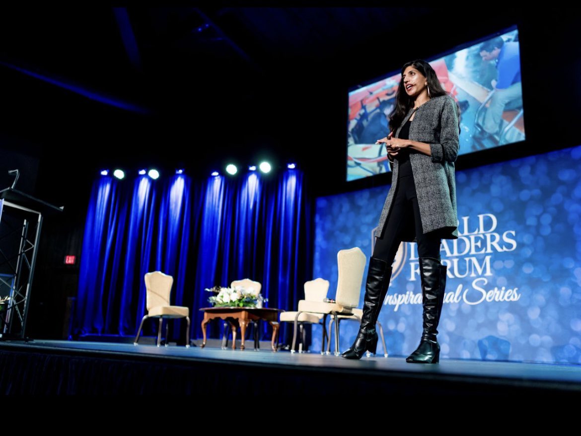 JudsonU_WLF's tweet photo. A packed house to hear an inspiring message from @shawnapandya for our 5th World Leaders Forum Inspirational Series event. Event proceeds fund student scholarships including RISE - a program for students with intellectual disabilities. Thank you for joining us! https://t.co/5C6MLVAArE