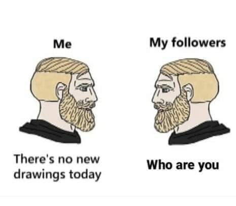 there’s no new drawing today