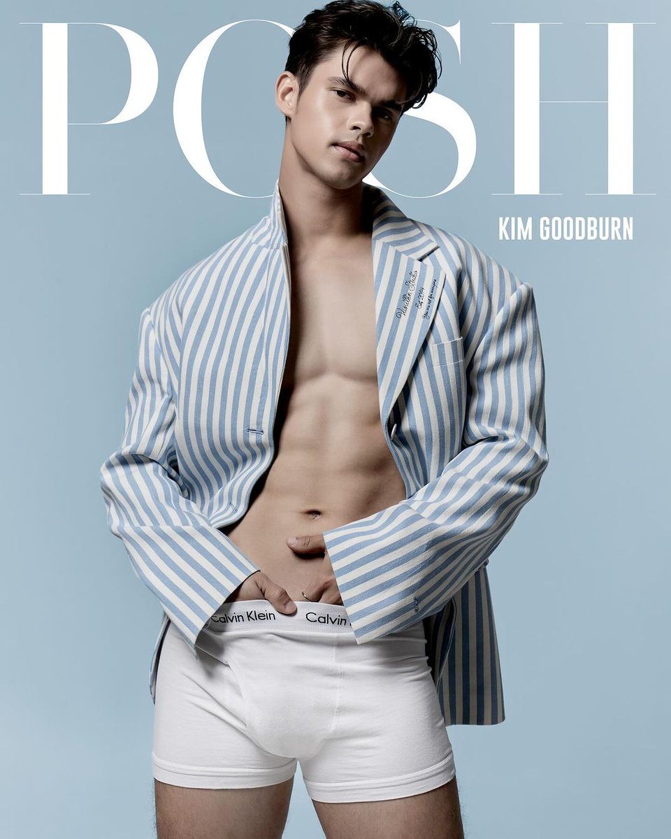 BGmagazine_'s tweet photo. 🔥EL HOMBRE SABE LO QUE TIENE🔥
#KimGoodburn de #IFeelYouLingerInTheAir para la revista #PoshMagazine. https://t.co/AREhiErPfl