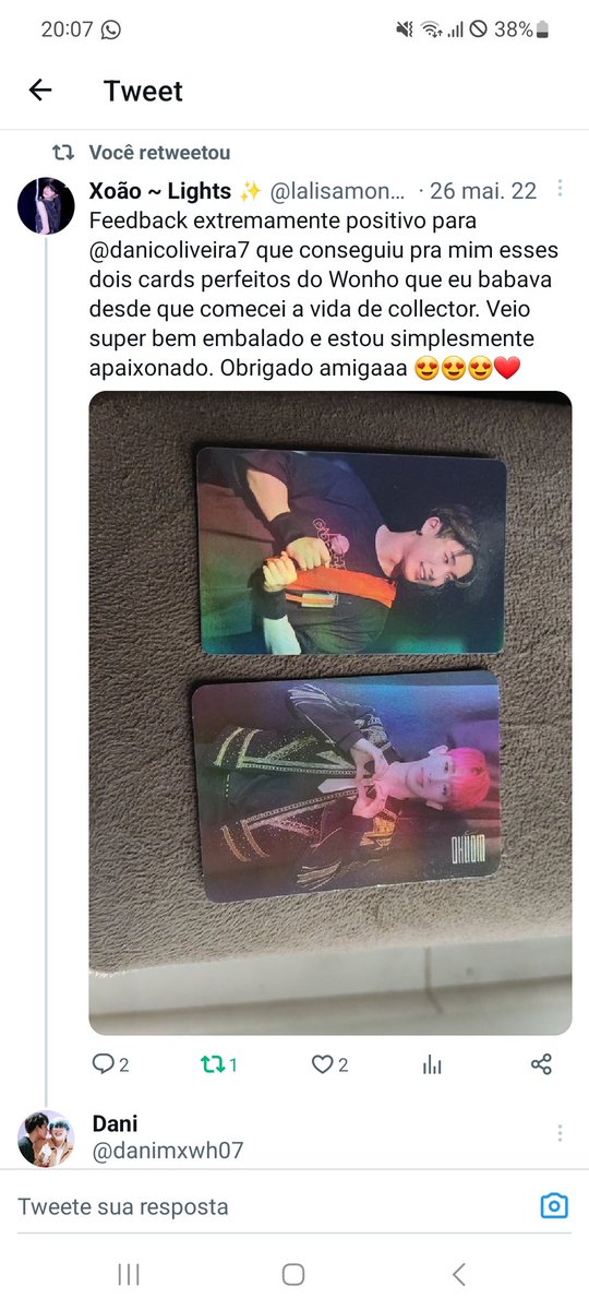 danimxwh07's tweet photo. Feedbacks - https://t.co/UsH2z7WqqI