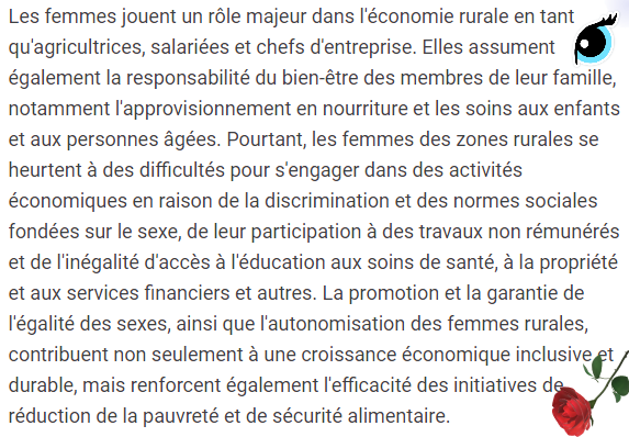 EnsembleVie's tweet photo. 💐♀️ la Journée internationale de la femme rurale♀️🥇 https://t.co/kqFr90vtVp