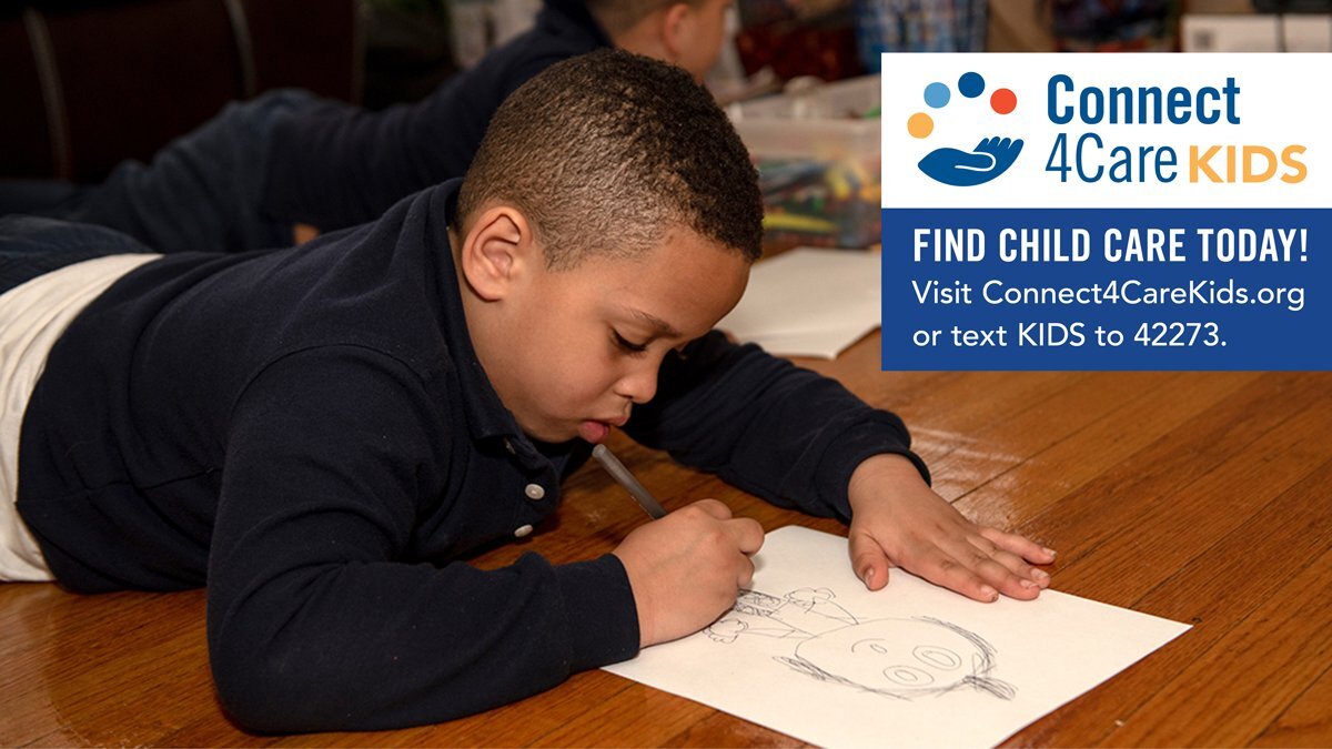 UnitedWaySEM's tweet image. Trying to find childcare for children 5 and under? Connect4Care Kids may be able to help! See if you qualify for affordable or free childcare at Connect4CareKids.org.