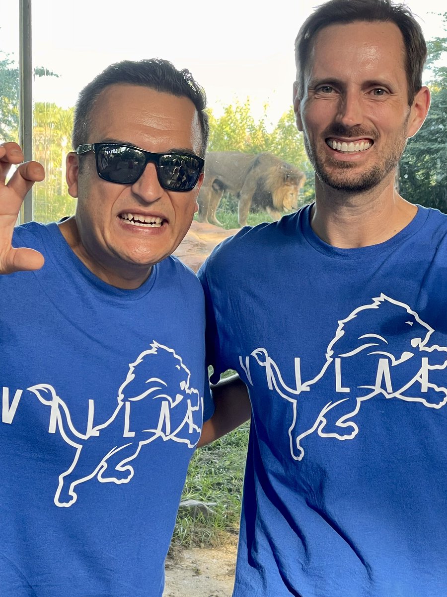 miker8181's tweet photo. We finished the scavenger hunt. Let Coach Campbell know we will do our best to bring him to the game tomorrow! @Lions #OnePride #grit #tampatakeover https://t.co/Bn3dXelsY4