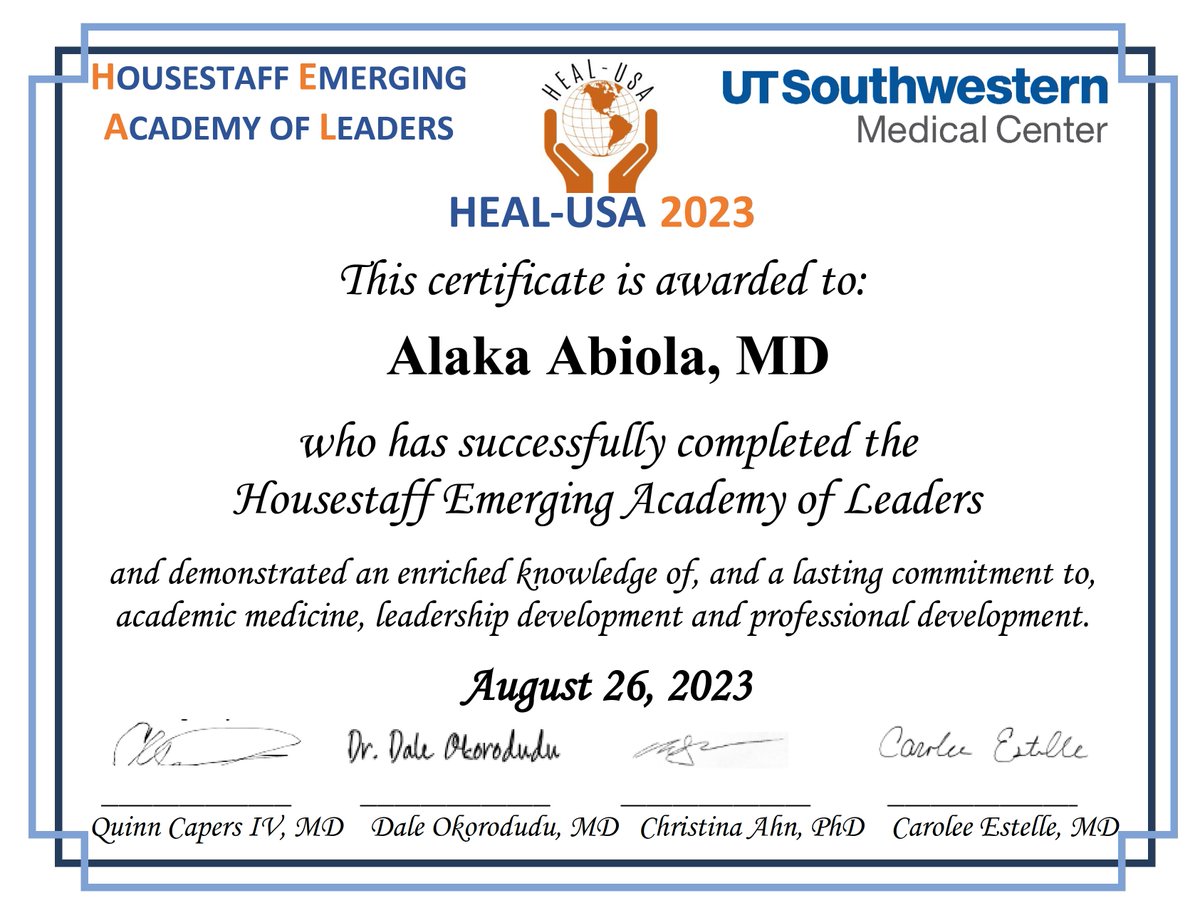 Learned a few things missing from the traditional medical curriculum. Highly recommended for others to consider next year. Thank you <a href="/UTSWNews/">UTSW Media Relations</a>
for such an incredible opportunity. 
<a href="/DrQuinnCapers4/">Quinn Capers, IV</a>  
<a href="/DoctorDaleMD/">Dr. Dale</a> 
 #Academicmedicineforall #Bridgethegap