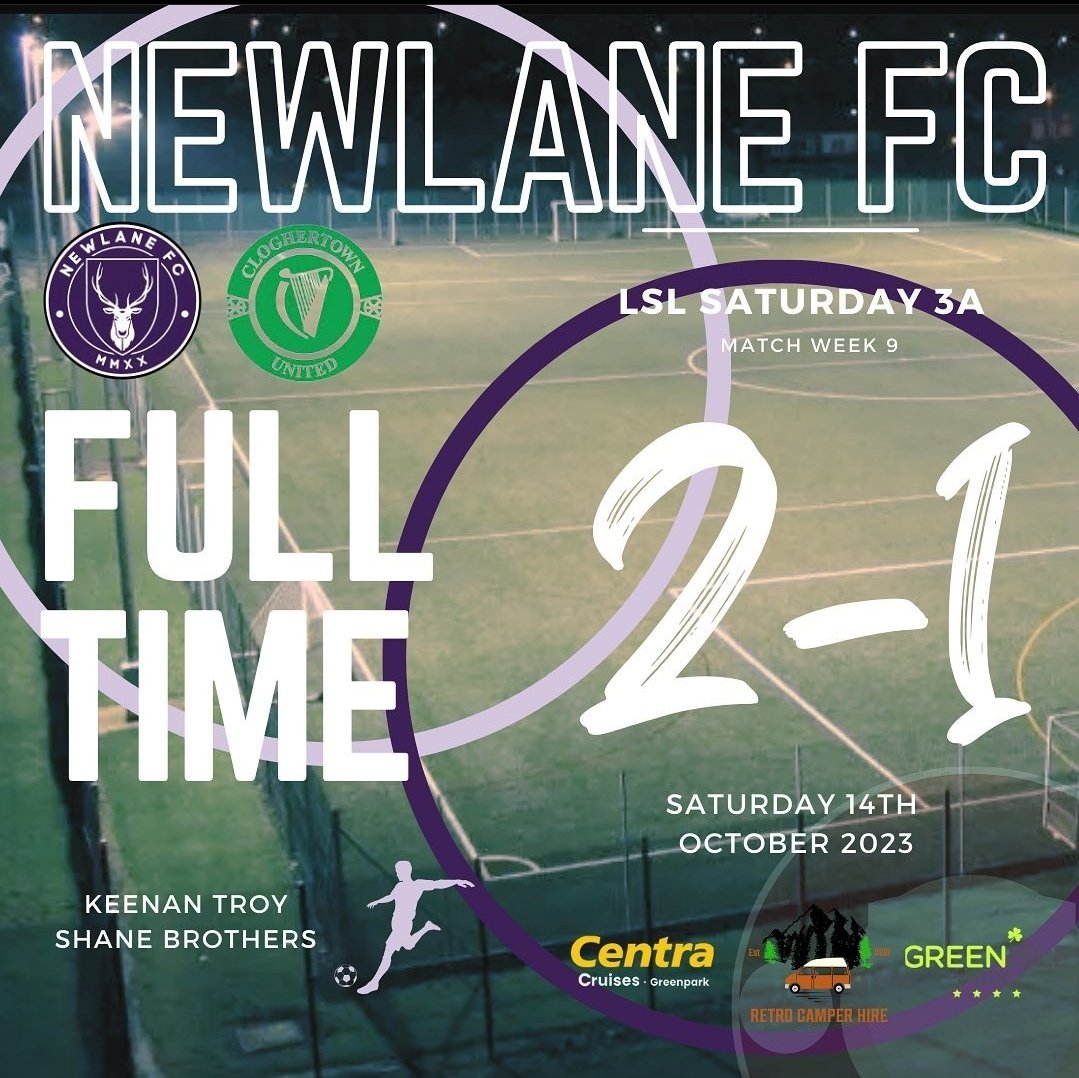 Newlane_Fc's tweet photo. Brilliant 2-1 win for our LSL Saturday 3A lads today against Cloghertown 🟣 https://t.co/u6CYCsCuyf