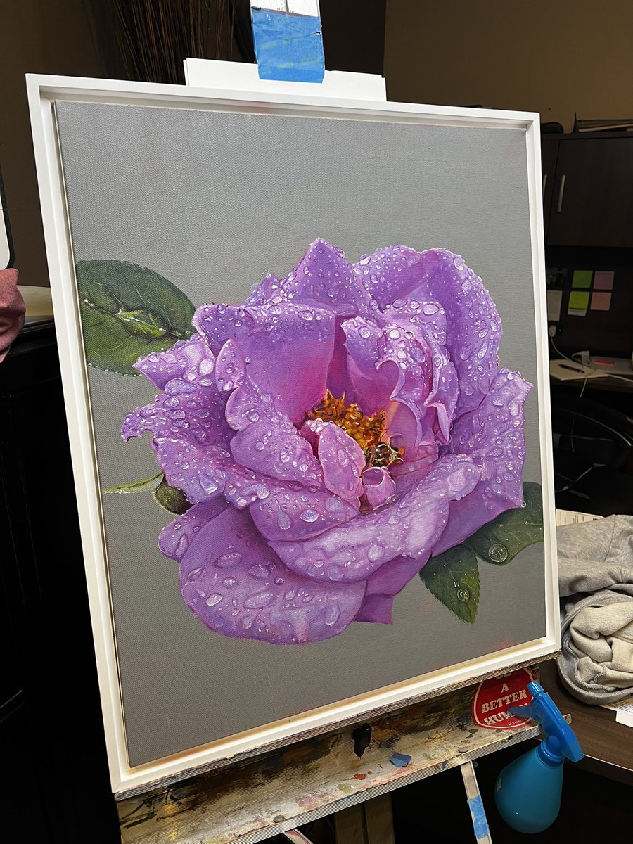 willhawk_art's tweet photo. Part of my “Misted” series - ANGEL FACE.  A misted lavender and magenta rose 20”x24” Acrylic on canvas.

#acrylicpainting #contemporaryrealism #realism #artcollectors #sandiegoart #contemporaryart #willhawk_art #loveisart #paintings #artist #art #painter #sharewithgolden https://t.co/Khgcb0uayM