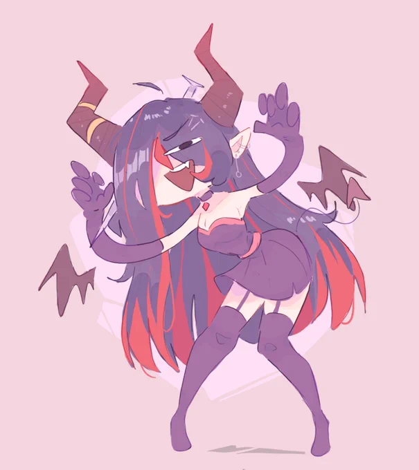 Mikatober 14: little gremlin demon#Melatikaart 