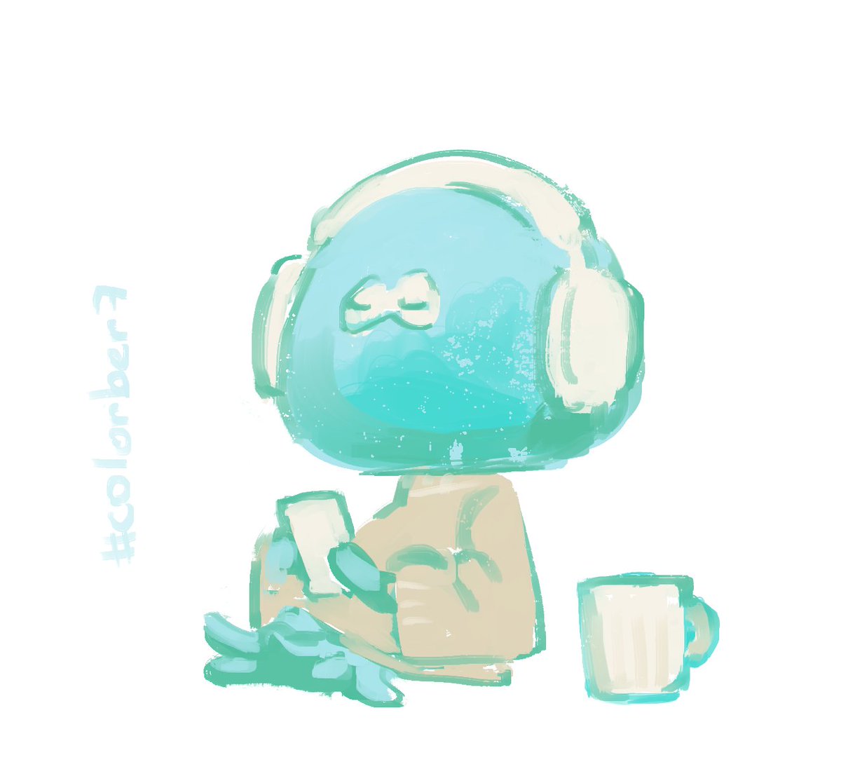 urmrrr's tweet photo. #colorber day 7
what he is listening to 🤨 https://t.co/j8etDSp4PP