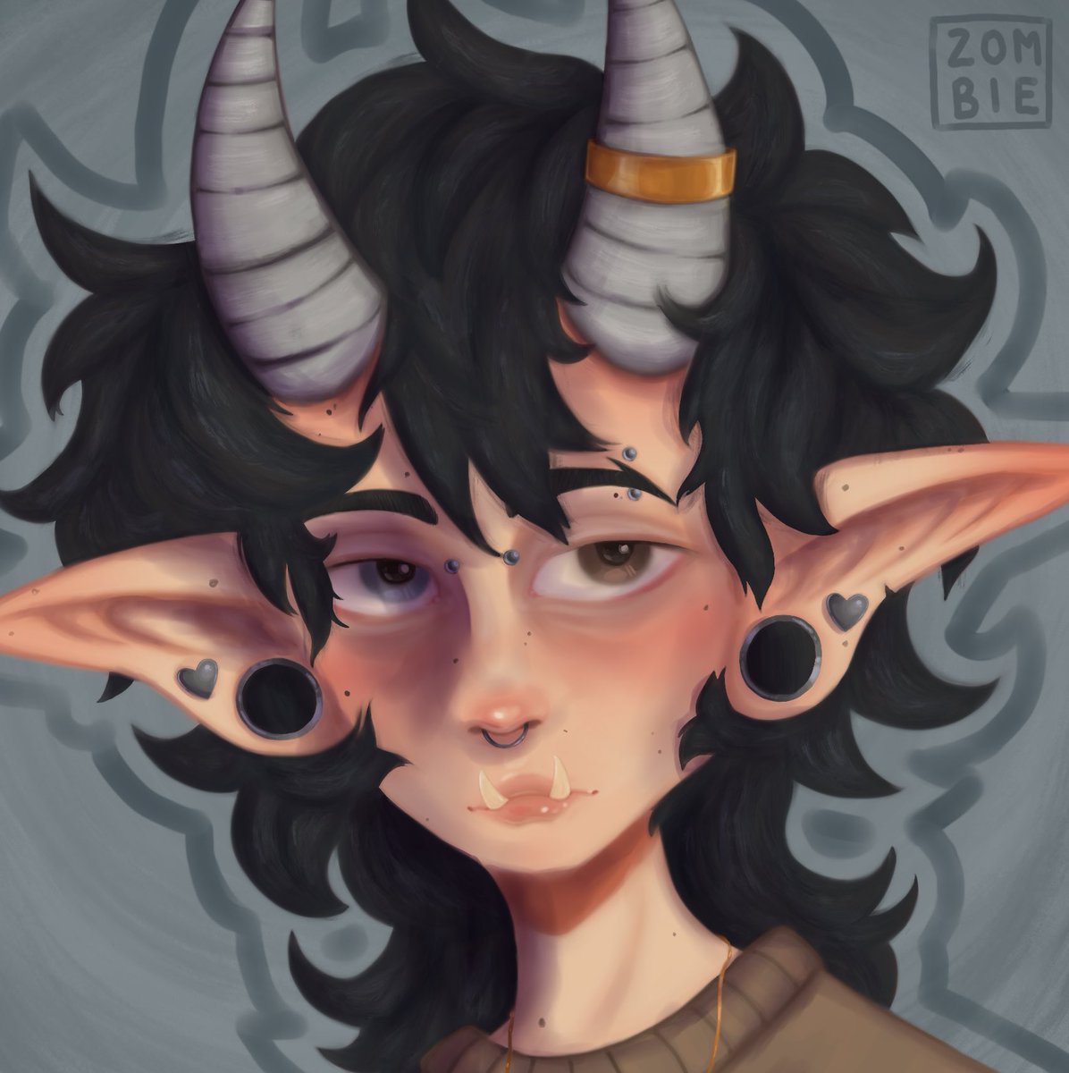 diy_autopsy's tweet photo. im finally done with this. took me 10,5 hours !! so rts and likes are super appreciated i worked very hard on this .. closeups in replies #skullmikeyart #commisionsopen https://t.co/xC20XFF6xT