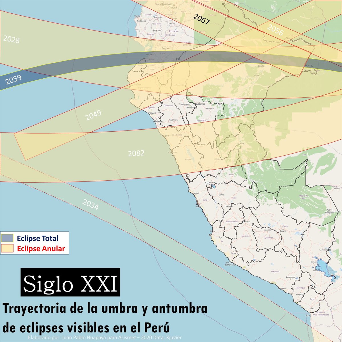 Asismet_IF's tweet photo. ¡Finalizó el eclipse solar!
🔸Próximo eclipse: parcial de Luna del 28/10/2023 (visible en África, Europa y Asia)
🔸Próximo eclipse solar parcial en Perú: 02/10/2024.
🔸Próximo eclipse anular de Sol en Perú: 26/01/2028.
🔸 Próximo eclipse total de Sol en Perú: 11/05/2059. https://t.co/oj4ayw7Gcw