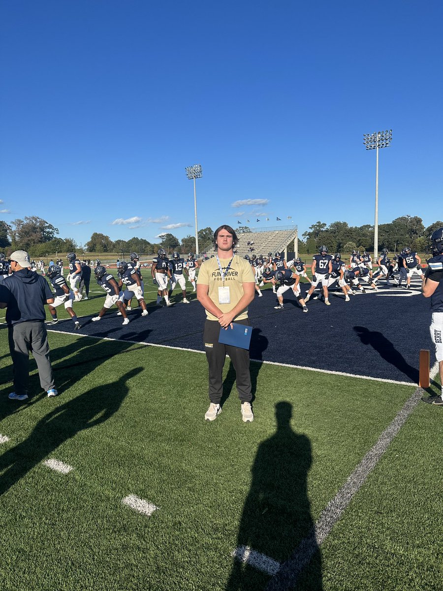 Our 2024 OL <a href="/DaytonStephens5/">Dayton Stephens</a> on his visit today to Berry❕

#FRAmily | #ProtectTheDen🐾