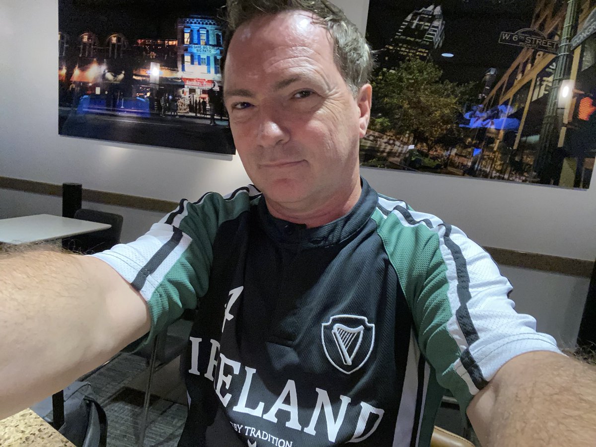 gavingrounds's tweet image. En route back to London then Dublin - catching the RWC World Cup quarter final… Ireland -v- NZ all blacks!  Finally, Ireland just got on the score board! 😳

#RWC2023
#GRCSummitUK2023
#isacadtw2023