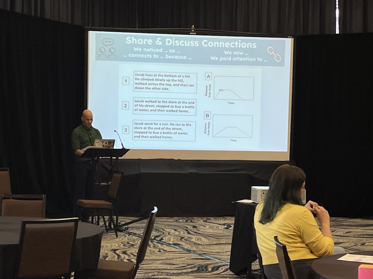 Representations are important! Do it ⁦@thinkingclssrms⁩ style!  ⁦<a href="/nwmathconf/">Northwest Mathematics Conference</a>⁩ ⁦@dsbreese⁩ #NWMC23