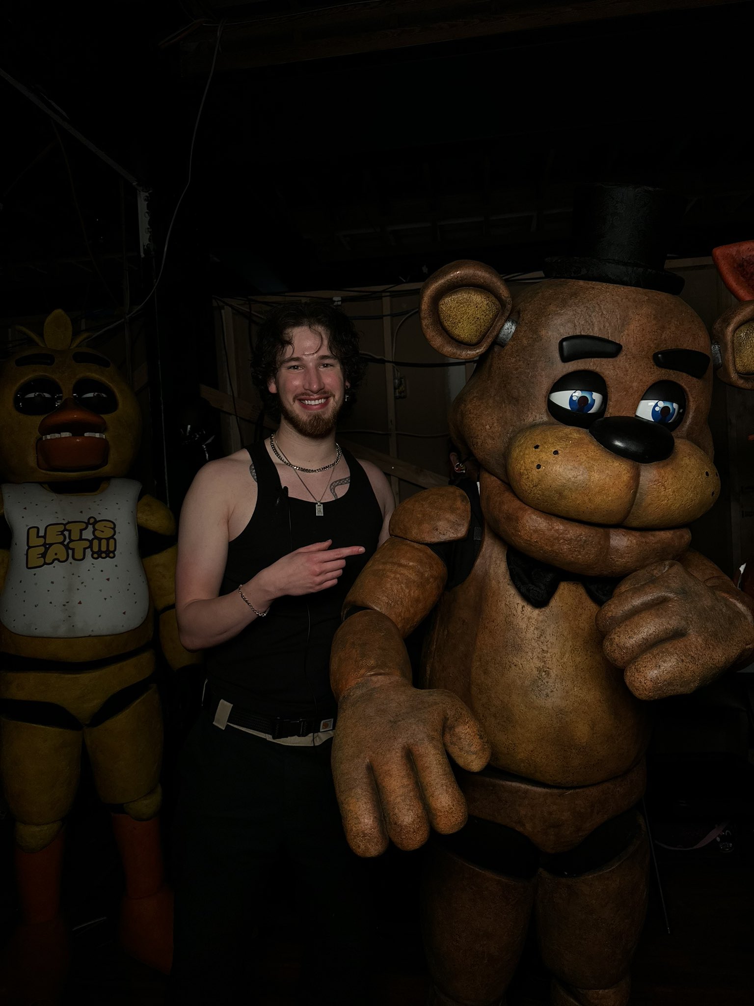 Replying to @Socks Five Nights at Freddy's in Real Life PART 5 #socks , fnaf animatronics in real life