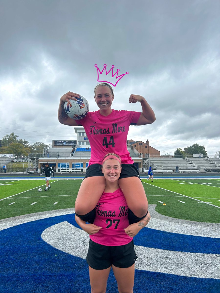 TMU_WSoccer's tweet photo. 2nd Division ll, @greatmidwestac #hattrick in Thomas More history & the 2023 season from Amy Bos 🔑🍽️🎩
#LetsGoSaints #TMUWS #MakeItMore https://t.co/3h05DcdZmK