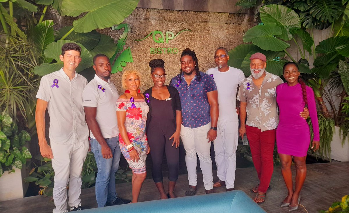 BarbadosAlz's tweet photo. Arturo Tappin &amp; Band supporting World Alzheimer's Month #WorldAlzheimersMonth https://t.co/IguCkhIRqo