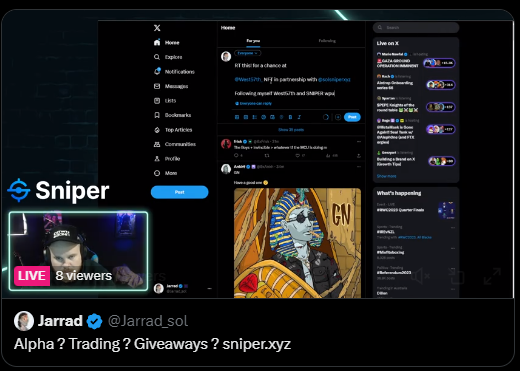 RT this! for a chance at 

<a href="/West57th_/">West 57th Clubhouse 💳</a> NFT in partnership with <a href="/solsniperxyz/">Solsniper</a> 

Following myself West57th and SNIPER wouldnt hurt your chances also ;)