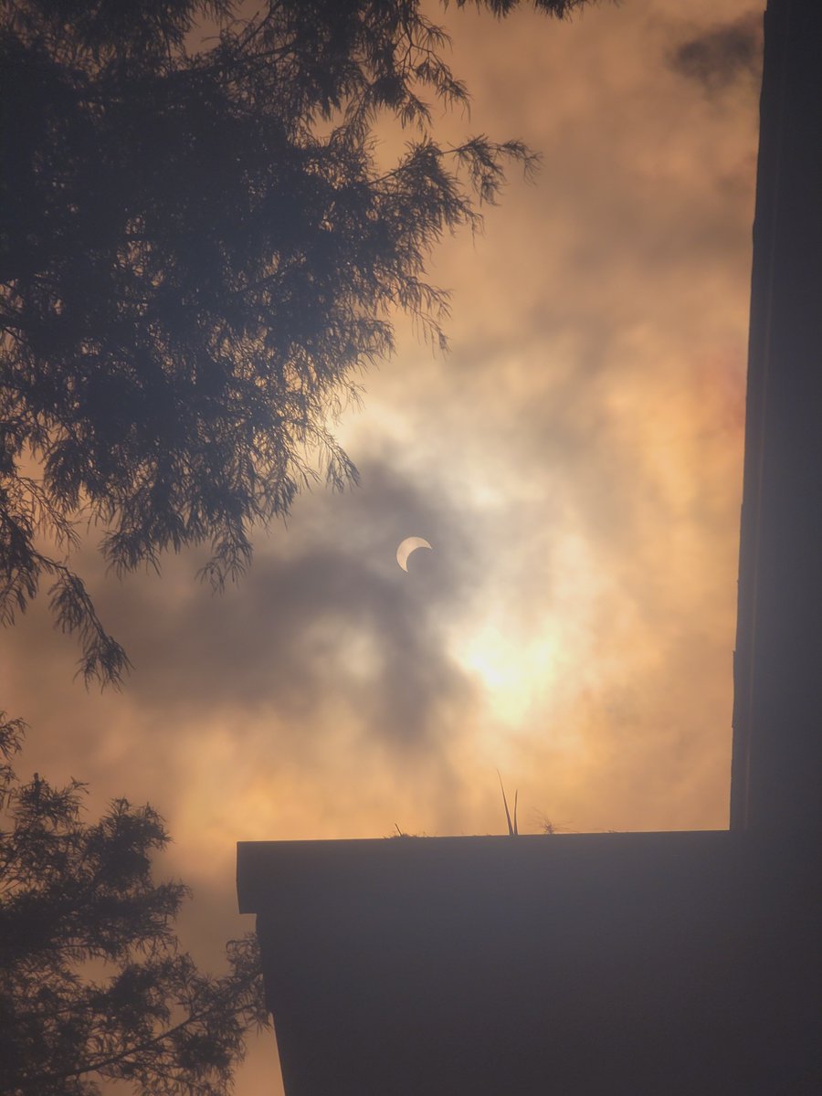 MP_Mainak's tweet photo. #SolarEclipse2023, Florida... https://t.co/JnZzSlRvj5