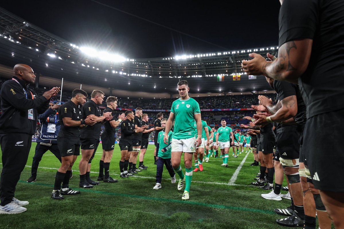 A legend of the game. You’ve had a stellar career, Johnny. Thank you for all the battles over the years 👏 #IREvNZL