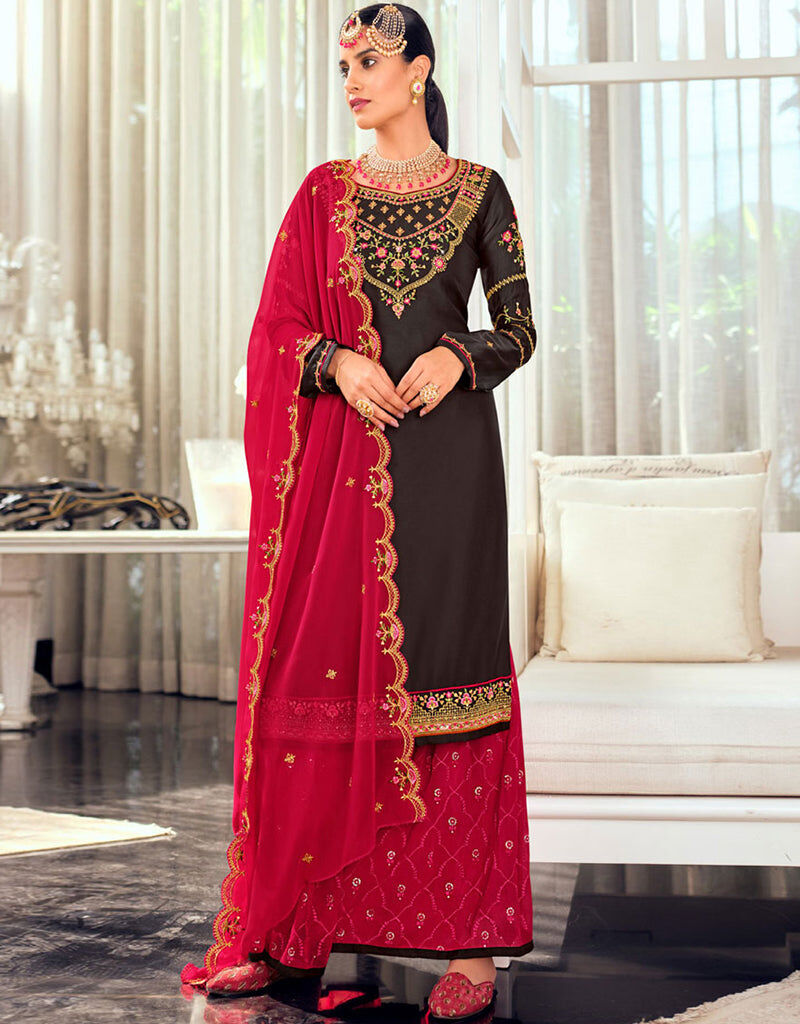 muslimfashion9's tweet image. Introducing our Black Silk Georgette Sharara! 💃 Elevate your style with this stunning piece, perfect for a touch of elegance and class. Discover it now!

bit.ly/3RZ1jkf 

#FashionElegance #BlackSilkSharara #ElegantEnsemble #ChicStyle
