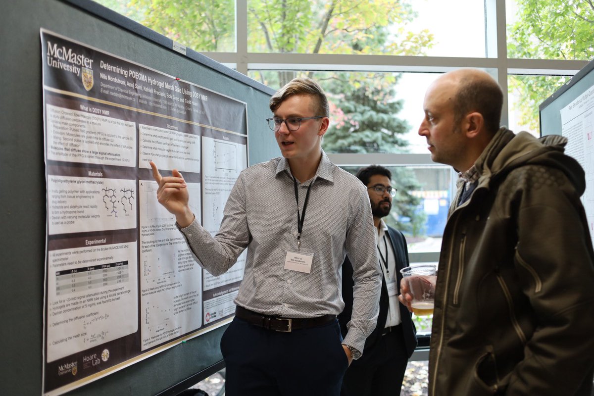 taianaemmanuel's tweet photo. Poster session at Moot 2023 

#mcmaster #moot2023 #nmr https://t.co/mJ5e0B2TF4