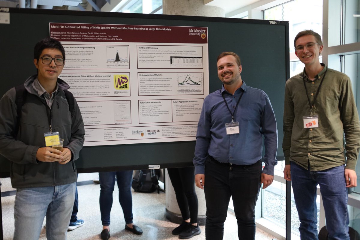 taianaemmanuel's tweet photo. Poster session at Moot 2023 

#mcmaster #moot2023 #nmr https://t.co/mJ5e0B2TF4