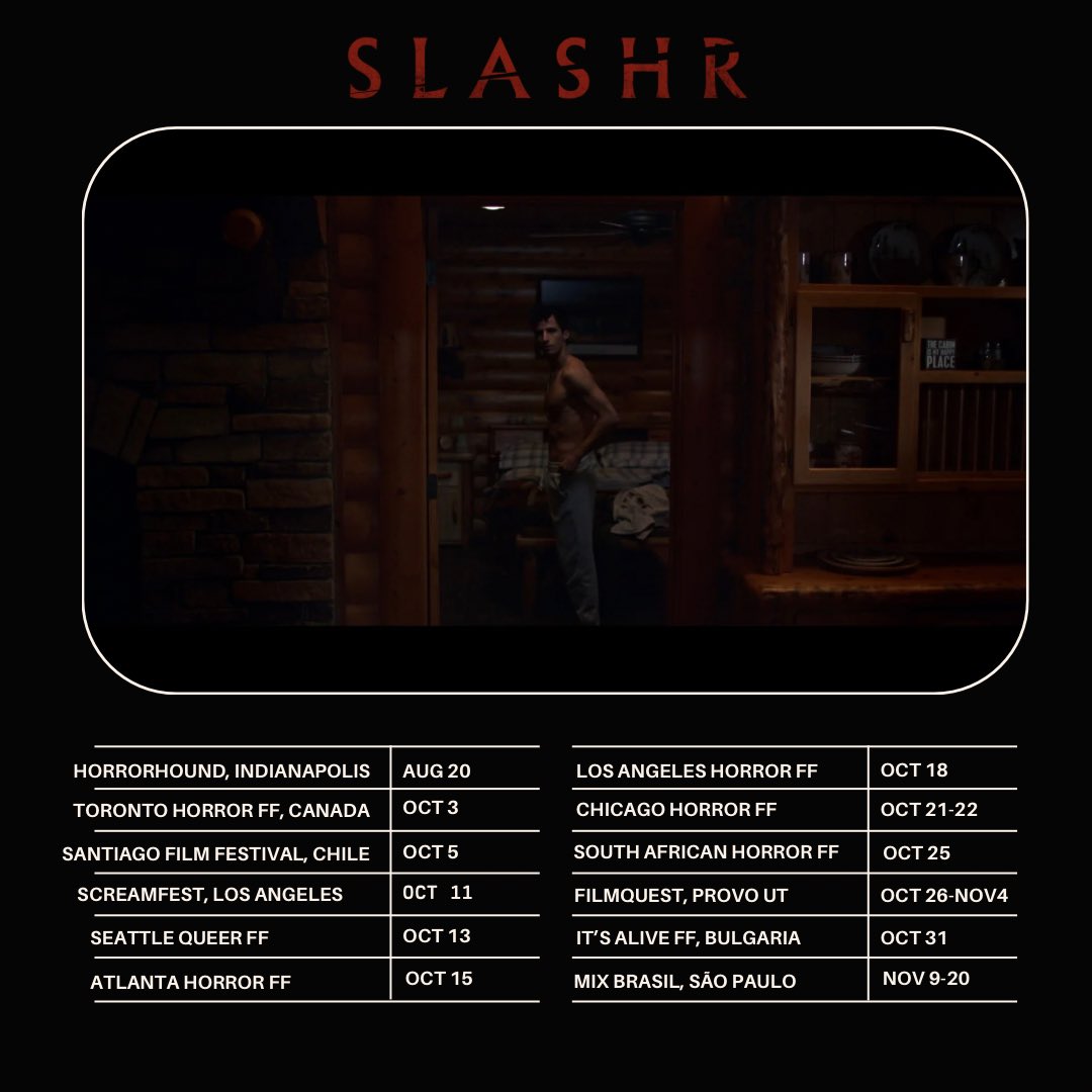 amirmichael89's tweet photo. LA premiere of SLASHR at @screamfest - 16 festivals, 6 countries, 13 nominations and 3 awards 📱🔪🩸 https://t.co/Y39snBAHxb