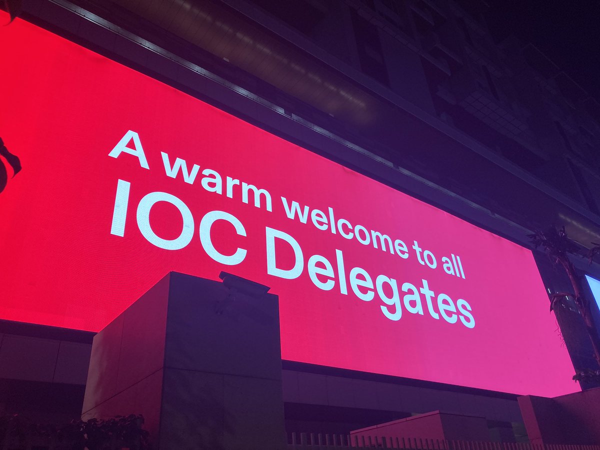 pburke_CL1907's tweet image. #IOCSession starting in #Mumbai, but interesting stuff from the #OpeningCeremony.

🎮 Plans for an #Olympic #Esports Games: insidethegames.biz/articles/11417…

🇮🇳 Modi formally declares #India’s 2036 #Olympics interest: insidethegames.biz/articles/11417… @insidethegames