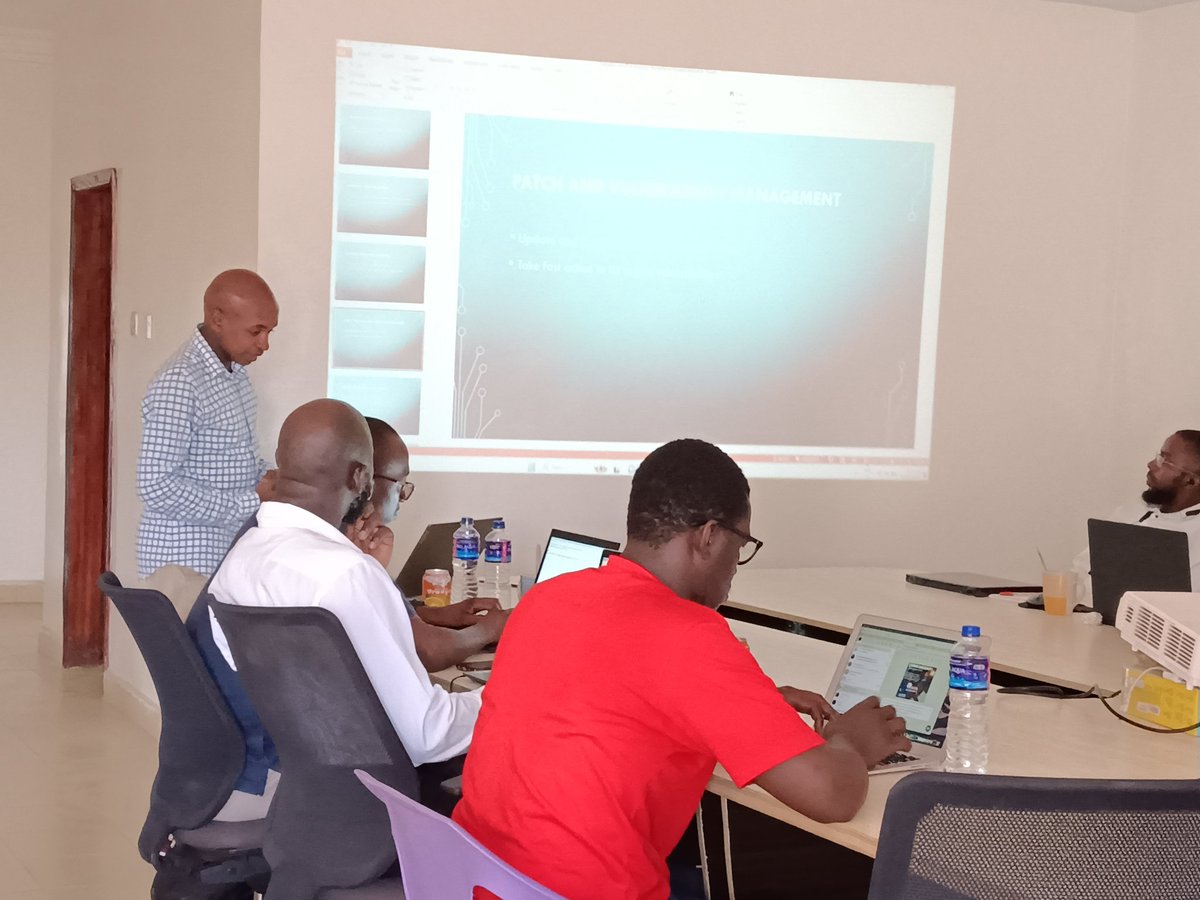 CyberGambia's tweet photo. The Focal Person for North Bank Region Alpha Jallow presenting on North Bank Region 4th Quarter Activity plan https://t.co/C18CBsvGyl