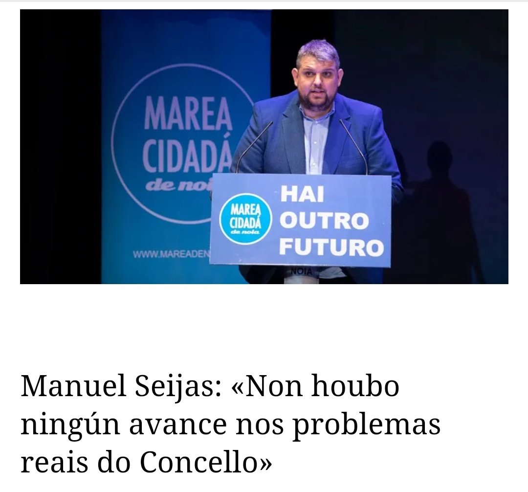 MareaNoia's tweet photo. Noia precisa dun goberno proactivo, con ideas e que priorice o importante 👇

@ManoloSeijas foi claro hoxe ante os medios 🗣️ "todo o que prometeron en campaña caeu en papel mollado" 

https://t.co/VYxnJtFl3D https://t.co/rxp2B32hCN