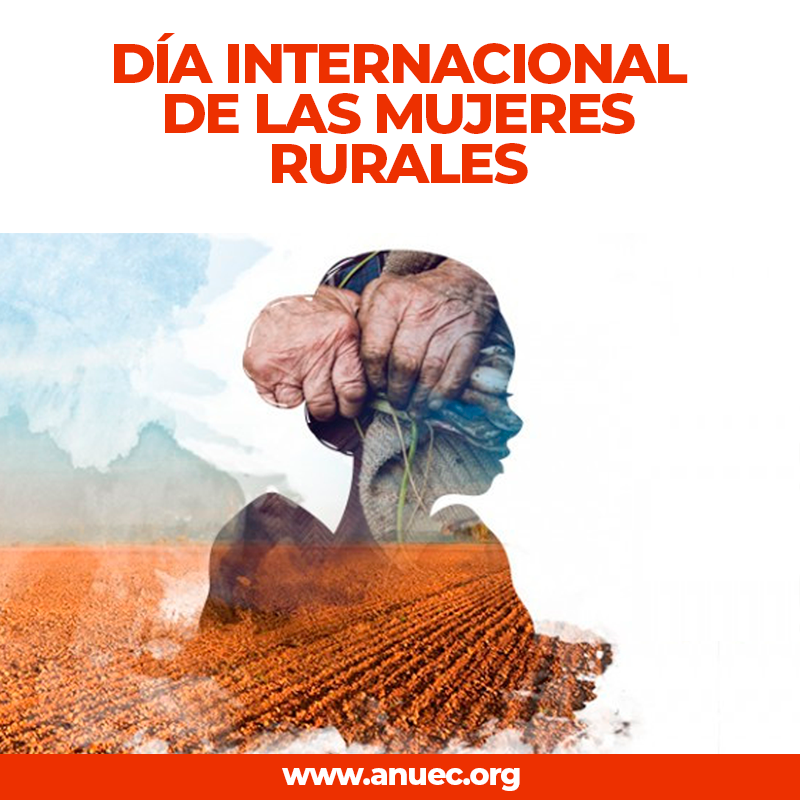 15 de octubre: Día Internacional de las Mujeres Rurales.
Ellas luchan contra la pobreza extrema, el hambre, la desnutrición y el machismo. Conoce más en el link: sites.google.com/view/anuec/not…

#womanrights #derechoshumanos #humanrights #ods #onu #anuec #Agenda2030 #MujeresRurales