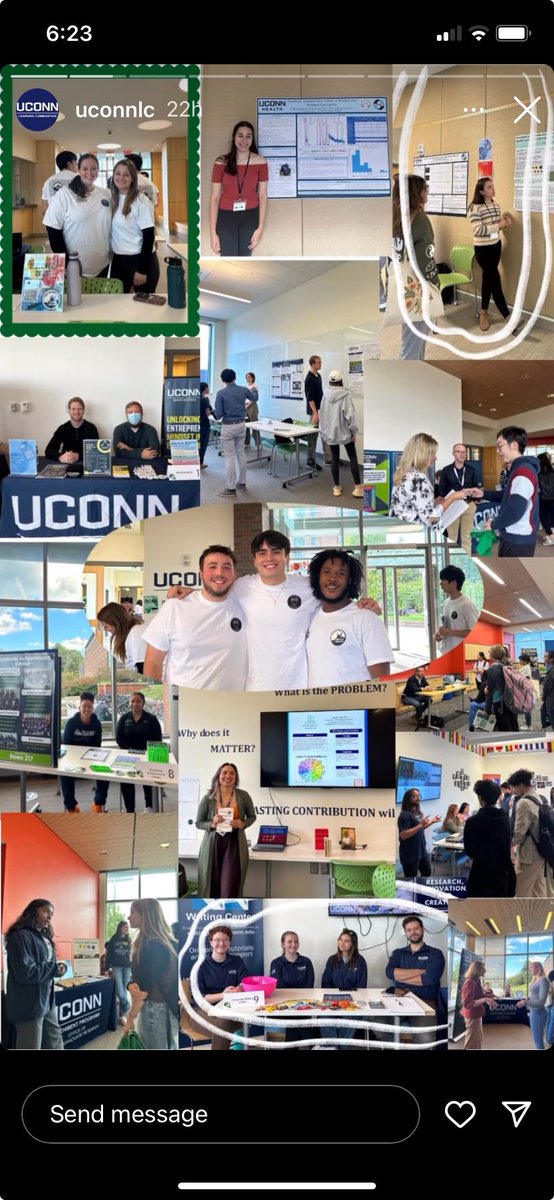 UConn FYPLC tweet media