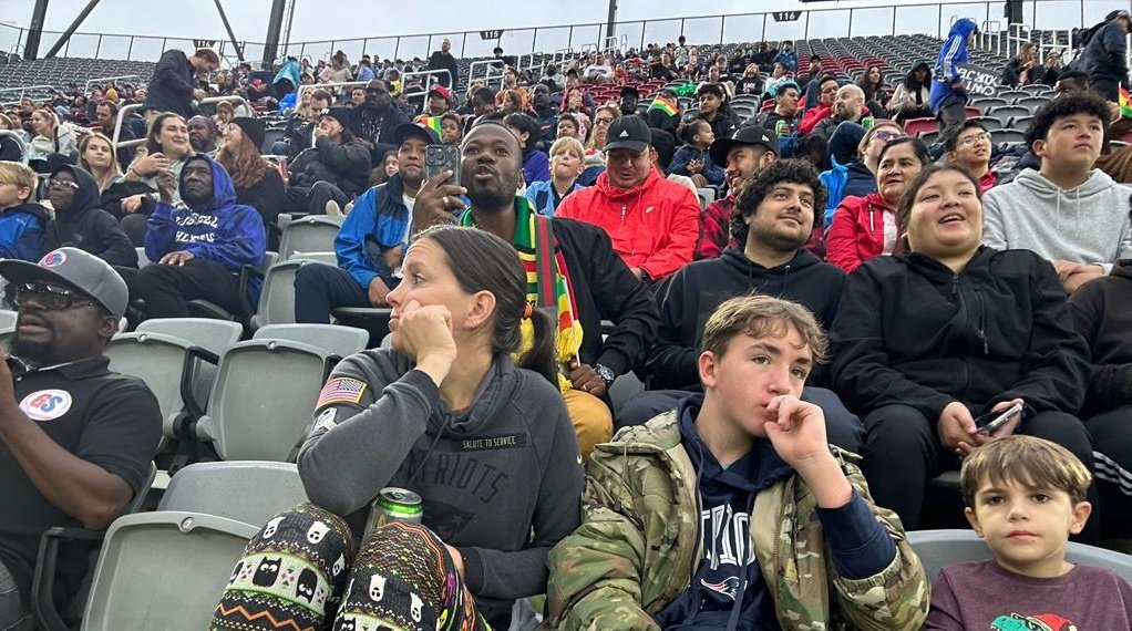 The4fricanDream's tweet photo. @DCUnited 1️⃣-0️⃣ @MedeamaSC at @AudiField
.
First goal came in 1st half
.
Fans enjoying the game as the clock ticks towards the revealing of the eventual winner
.
#DCUnited
#MedeamaSC
#AfricaWeekDC
#CapitalCityCup
#GhanaWeekDC
#CapitalCityAfricaCup https://t.co/SSmcomJYDG