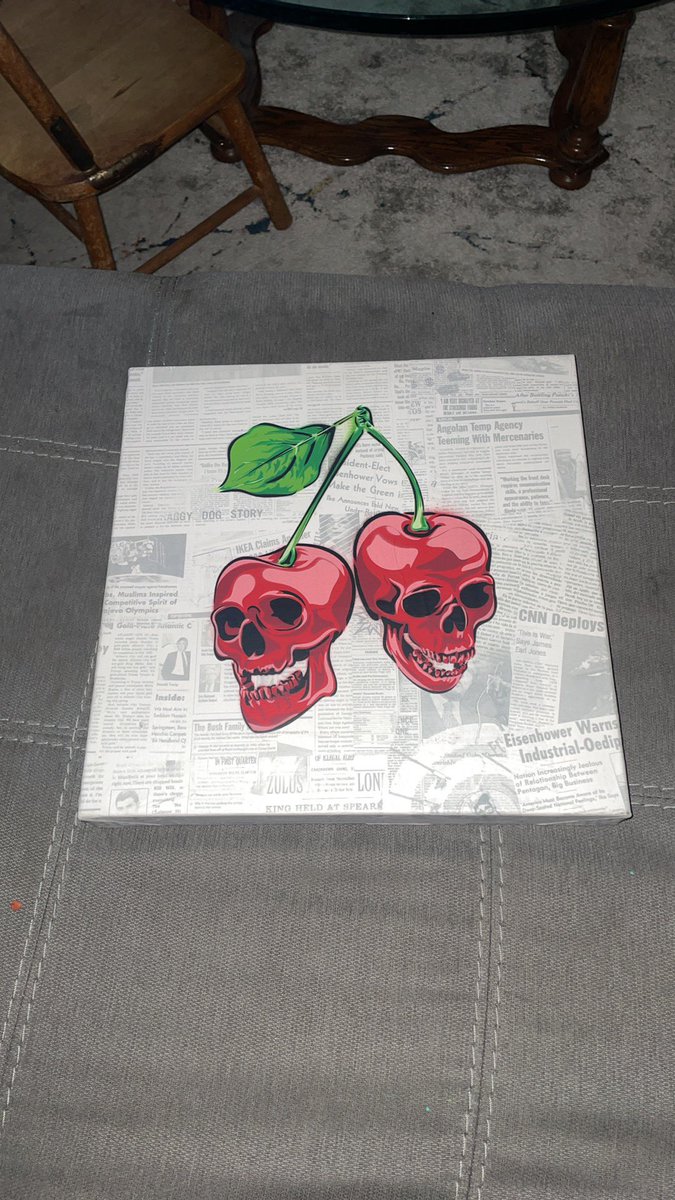 Nice little find a the Half Moon Bay art and wine festival today. <a href="/ArtByDakotaDean/">Dakota Dean</a> makes some pretty awesome stuff. Very reminiscent of Banksy, Warhol, and Gillette  IMO. I got this original and a few other prints. Check out his site!!  artbydakotadean.com